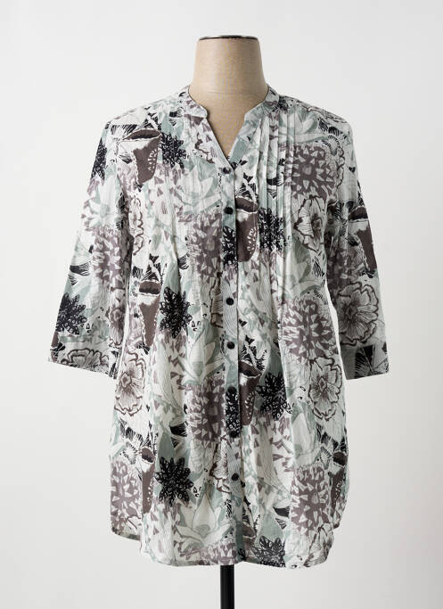 Tunique manches longues gris AGATHE & LOUISE pour femme