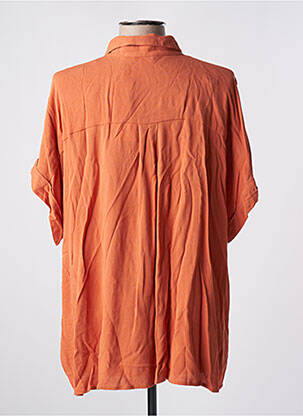 Chemisier manches courtes manches courtes orange TOM TAILOR femme