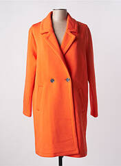 Manteau long orange RINO & PELLE pour femme seconde vue