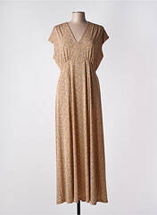 Robe longue orange ANDAM pour femme seconde vue