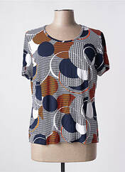 Top bleu GUY DUBOUIS pour femme seconde vue