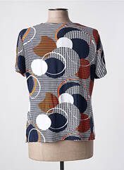 Top bleu GUY DUBOUIS pour femme seconde vue