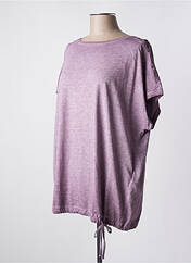 Tunique manches courtes violet CECIL pour femme seconde vue