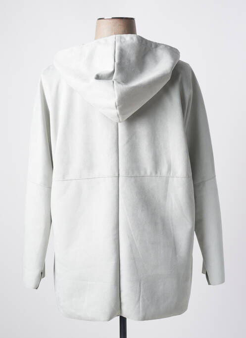 Veste casual tissage suedine beige RINO & PELLE femme