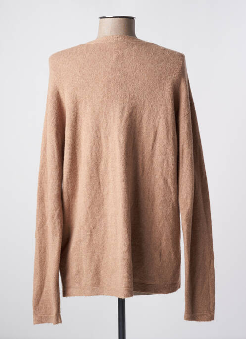 Gilet manches longues beige TOM TAILOR pour femme