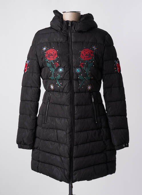 Doudoune noir DESIGUAL pour femme