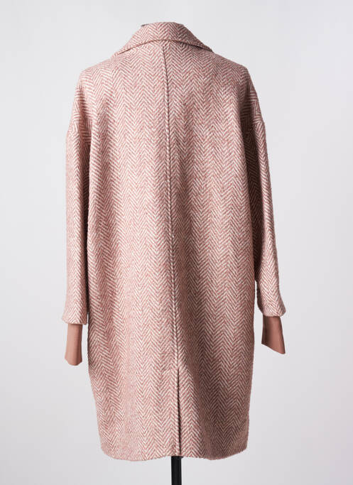 Manteau long rose TOM TAILOR pour femme