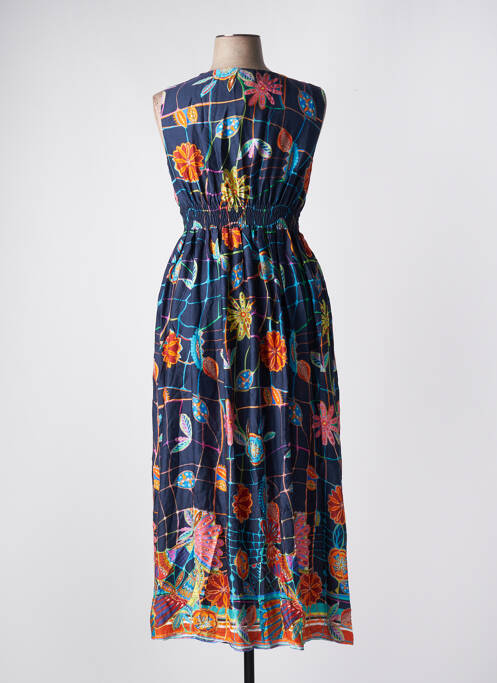 Robe longue bleu BARILOCHE pour femme