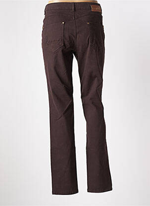Pantalon slim stretch taille normale marron LOLA ESPELETA femme