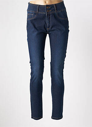 Jeans skinny taille haute taille haute bleu ARS VESTIS femme