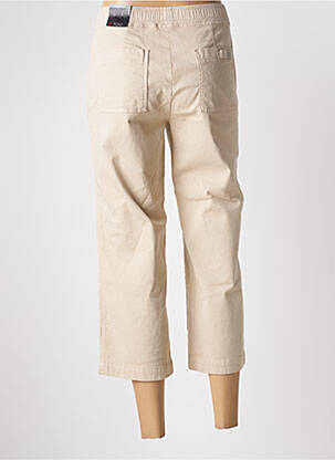 Pantacourt stretch taille normale beige TONI femme