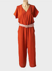 Combi-pantalon orange TINTA pour femme seconde vue