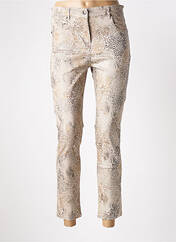 Pantalon 7/8 beige FRED SABATIER pour femme seconde vue