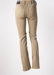 Pantalon droit beige TONI pour femme seconde vue