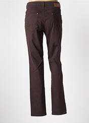 Pantalon slim marron LOLA ESPELETA pour femme seconde vue