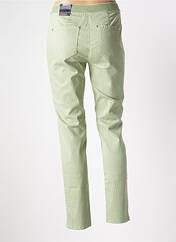 Pantalon slim vert TONI pour femme seconde vue