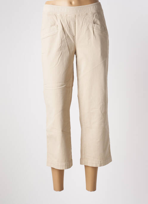 Pantacourt beige TONI pour femme