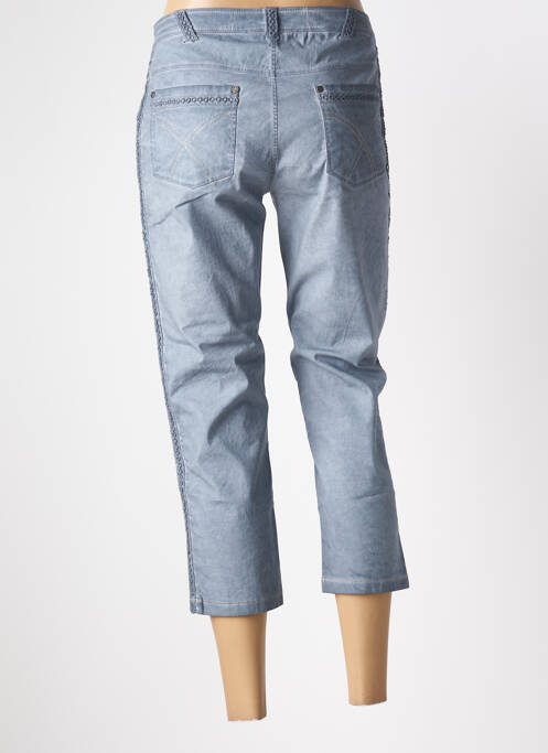 Pantacourt bleu FRED SABATIER pour femme