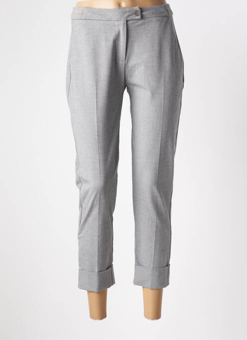 Pantalon 7/8 gris EVA KAYAN pour femme