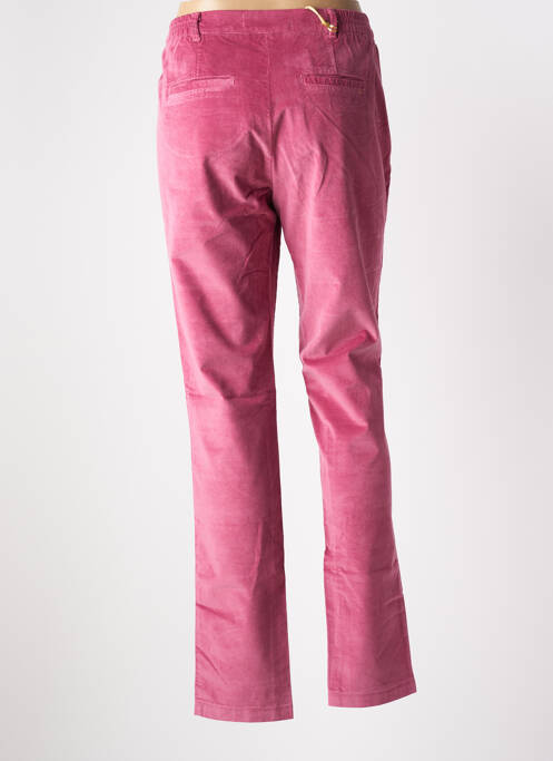 Pantalon chino rose COUTURIST pour femme