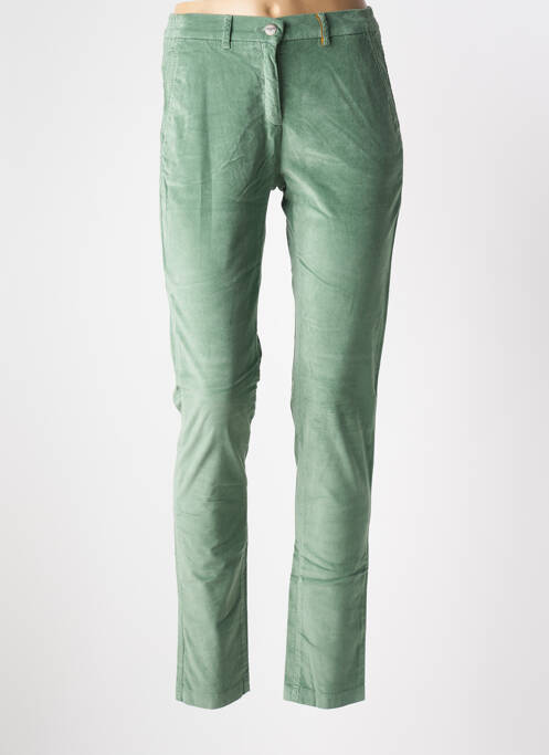Pantalon chino vert COUTURIST pour femme