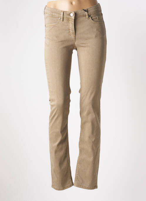 Pantalon droit beige TONI pour femme
