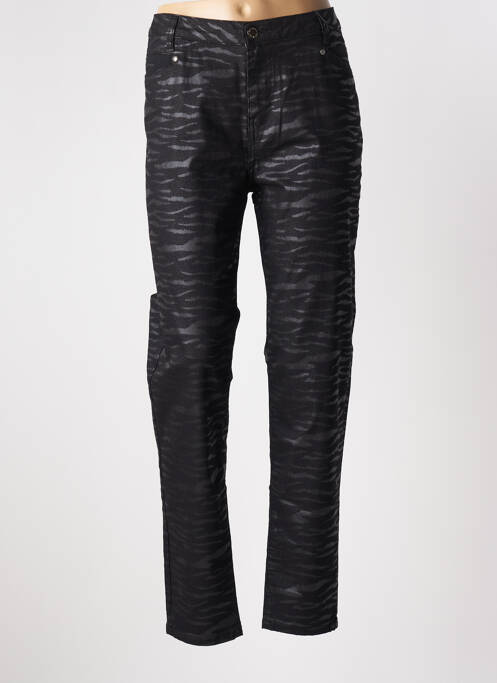 Pantalon slim noir EVA KAYAN pour femme