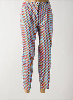 Pantalon 7/8 stretch bleu TONI femme