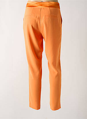 Pantalon chino taille basse taille basse orange EVA KAYAN femme