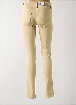 Jeans skinny stretch taille basse beige SALSA femme