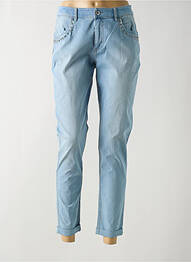 Jeans coupe slim stretch taille normale bleu EVA KAYAN femme
