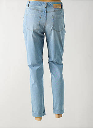 Jeans coupe slim stretch taille normale bleu EVA KAYAN femme