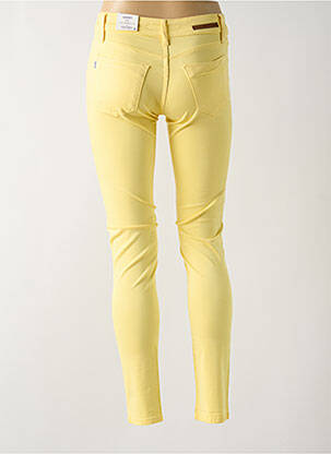 Jeans skinny taille haute taille haute jaune TIFFOSI femme