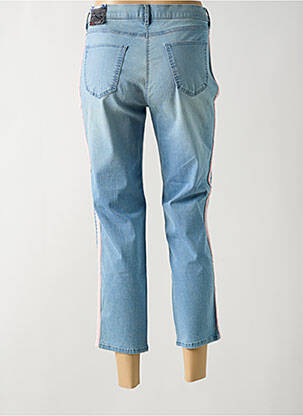 Jeans coupe slim stretch taille basse bleu TONI femme