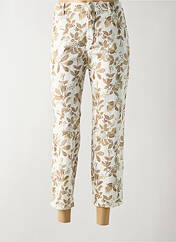 Pantalon 7/8 blanc TONI pour femme seconde vue