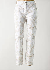 Pantalon slim blanc TONI pour femme seconde vue