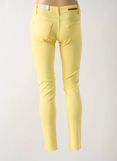 Jeans skinny taille haute taille haute jaune TIFFOSI femme