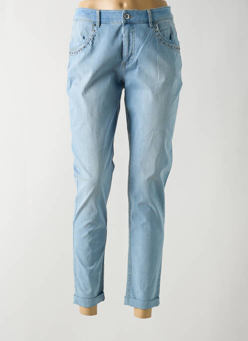 Jeans coupe slim bleu EVA KAYAN pour femme