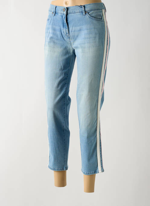 Jeans coupe slim bleu TONI pour femme