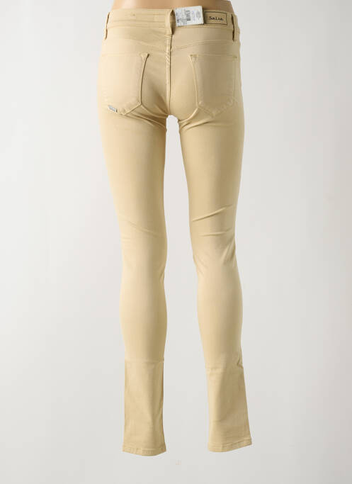 Jeans skinny beige SALSA pour femme
