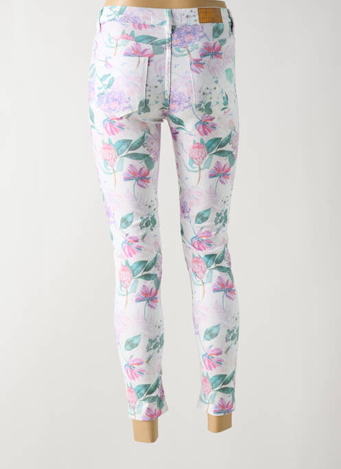 Pantalon 7/8 blanc SMASH WEAR pour femme