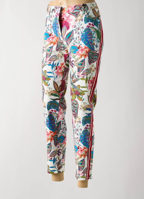 Pantalon 7/8 blanc TONI pour femme