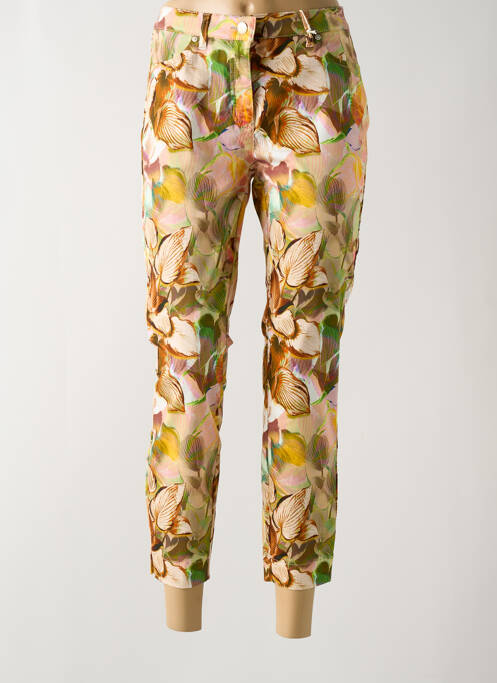 Pantalon 7/8 marron TONI pour femme