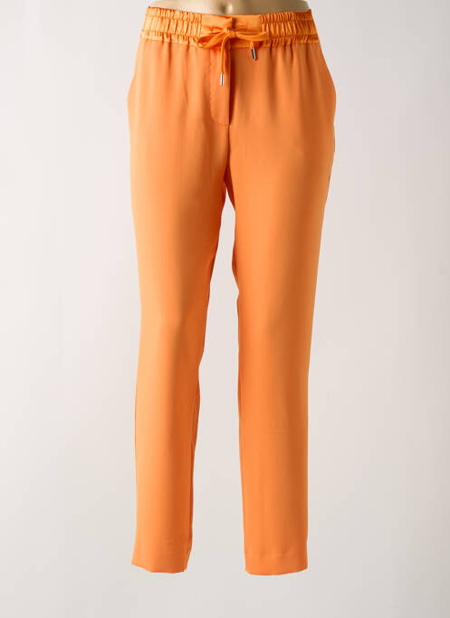 Pantalon chino orange EVA KAYAN pour femme