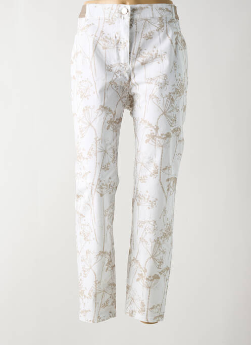 Pantalon slim blanc TONI pour femme