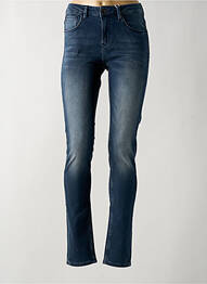 Jeans skinny taille haute taille haute bleu GARCIA femme
