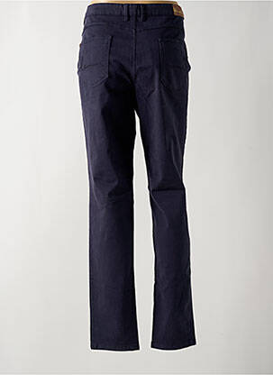 Pantalon slim tissage popeline taille normale bleu LOLA ESPELETA femme