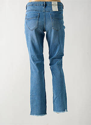 Jeans coupe slim stretch taille normale bleu TOM TAILOR femme