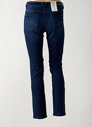 Jeans coupe slim stretch taille normale bleu fonce TOM TAILOR femme