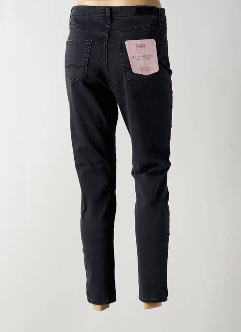 Jeans skinny taille haute taille haute gris LCDN femme